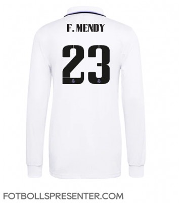 Real Madrid Ferland Mendy #23 Hemma Matchtröja 2022-23 Långärmad